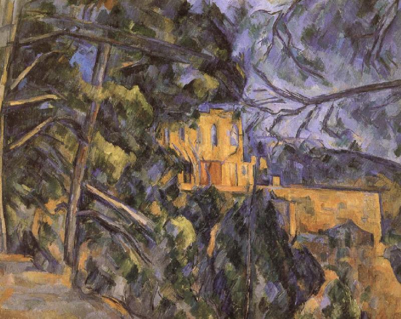 Paul Cezanne black castle 2 oil painting picture